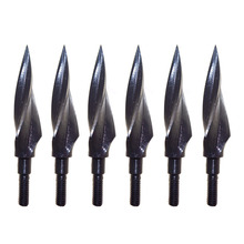 6pcs Hunting Broadheads 150 grain Screw-In Archery Arrow Head Arrow Points Arrow Tips for Crossbow Recurve Compound Long Bow 2024 - buy cheap