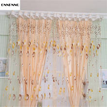1Mx2M Printing Tulle Door Window Drape Panel Shade Curtains Scarf Divide 2024 - buy cheap