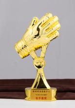 Gold silver gloves trophy goalkeeper football match resin cup fans creative souvenirs Wholesale factory direct selling 2024 - buy cheap