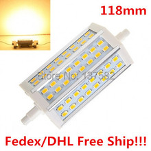 J118 118mm R7S LED Light 48 SMD5730 25W LED R7S Lighting Lamp AC85-265V Warm White/White Replace Halogen Floodlight DHL Free!!! 2024 - buy cheap