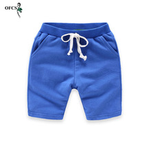 Hot Selling Solid Kids Clothes Children's Pants For Baby Boys And Girl's Summer Beach Loose Shorts Retail 8 Colors Size 80-150cm 2024 - buy cheap