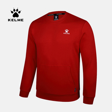 Kelme suéter esportivo masculino, sem capuz, para exercícios, primavera outono, manga longa, camisa para treino de futebol, respirável 3881525 2024 - compre barato