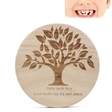 Креативная коробка для зубов, органайзер для хранения дерева, молочные зубы, английская деревянная коробка для зубов, органайзер для хранения зубов, подарки 2024 - купить недорого