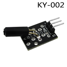 HAILANGNIAO-Interruptor de vibración de 3 pines KY-002, módulo de Sensor de choque para arduino, Kit de bricolaje, 1 Uds., SW-18015P 2024 - compra barato