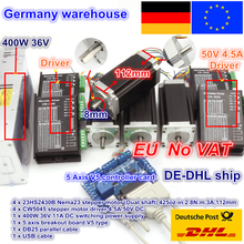 Контроллер с ЧПУ, 4-осевой комплект с ЧПУ NEMA23 425oz-in, шаговый двигатель с двойным валом и драйвер 256 микроступеней 4.5A, бесплатная доставка по ЕС 2024 - купить недорого