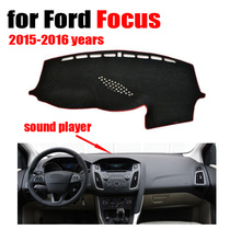 RKAC-cubiertas de salpicadero de coche, alfombrilla para Ford Focus, alta configuración, 2015-2016, accesorios para coche 2024 - compra barato