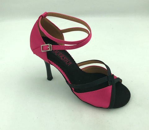 Fashion & professional womens latin dance shoes ballroom salsa dancing shoes tango & wedding shoes 6233BR low heel high heel 2022 - buy cheap