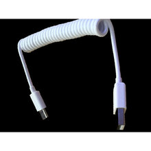 Cable adaptador USB 3,1 en espiral, adaptador macho a 2,0 AM, 1,0 M, 3 pies, C-TYPE 2024 - compra barato