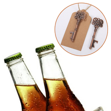 Abridor de botellas de cerveza portátil, llave Retro de Metal, herramienta de anillo, llaveros colgantes, Bar, fiesta, accesorios para beber, 1 ud. 2024 - compra barato