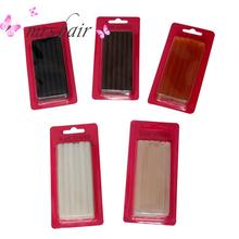 Keratin Glue Sticks 12pc/pack Hot Melt Glue Sticks 10mm*7mm Professional Hair Tools 5 Colors For Fusion Keratin Hair Extensions 2024 - buy cheap