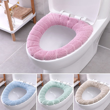 Universal Soft Washable Toilet Seat Mat Set for Home Decor Closestool Mat Seat Case Warmer Toilet Lid Cover Accessories 2024 - buy cheap