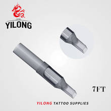 YILONG 50Pcs 7FT Disposable Tattoo Tips gray Color 7FT tips pre-sterilized Nozzle Tip For 7F tattoo needles 2024 - buy cheap