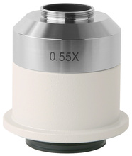 Nikon-Adaptador de montaje en C para microscopio, lente CCD CMOS NK055XC 0.55X, adaptador de cámara, MQD42055/MBB42055 2024 - compra barato
