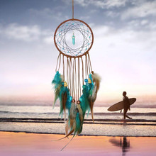 2020 Hot Handmade Dream Catcher Feathers Decorations For Car Wall Hanging Ornament Gift Dreamcatcher Room Home Decoration Craft 2024 - buy cheap