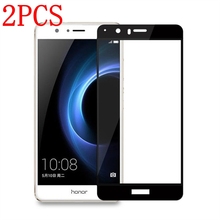 Protector de pantalla de vidrio templado para Huawei, Protector de pantalla de vidrio templado para Huawei Honor V8 KNT-AL20, 2 uds. 2024 - compra barato