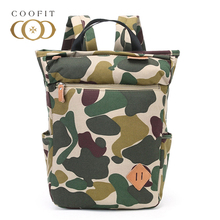 Coofit Fashion Camouflage Backpack Nylon Travel Bagpacks For Men Women Top Handle Casual Backpack Boys Girls Teen School Bags 2024 - buy cheap