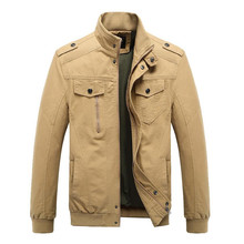2018 Men military jackets and coats bomber jacket Casual men cotton autumn plus size M-6XL coat 2024 - buy cheap