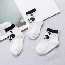 Cute Baby Socks Cotton Boys Girls Socks Fashion Kids Crew Socks Short Newborn Toddler Socks White Funny Patterned Panda Stuff 2024 - buy cheap