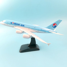 Free shipping 20CM Korean Air A380 Airplane model 16CM Diecast Plane model A320 Aircraft model Toy plane gift Dropshipping Store 2024 - buy cheap