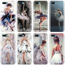 Ballet girl Cover Soft Silicone TPU Phone Case For Huawei honour 8 9 10 V10 NOTE10 lite MATE 7 8 9 10 20 pro 2024 - buy cheap