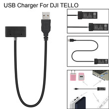 Оптовая продажа, зарядное устройство USB Drone Hub RC интеллектуальная Быстрая зарядка для DJI Tello Drone 20A Прямая поставка 2024 - купить недорого