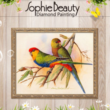 Sophie Beauty diy diamond painting cross stitch kits Handmade mosaic crystal lucky birds embroidery beads needlework Arts Set 2024 - buy cheap