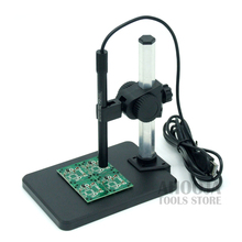 600X светодиоды непрерывного зума USB цифровой Лупа-микроскоп электронный эндоскоп биологическая лупа увеличительное + подъемная подставка 2024 - купить недорого
