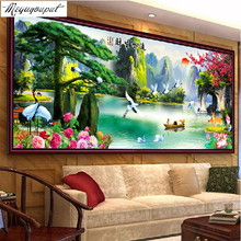 3D diy diamond painting Cross stitch 5D diamond embroidery diamond mosaic pictures needlework wall pictures for living room gift 2024 - buy cheap