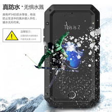 Alta qualidade de alumínio metal armadura vida caso à prova dwaterproof água para iphone 6plus 8 x xs xr xs max 5S clássico à prova de choque caso capa 2024 - compre barato