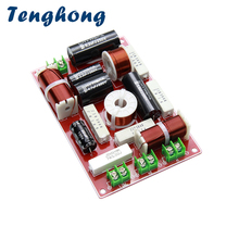 Tenghong-Audio de 3 vías en casa Crossover, 200W, 4/8Ohm, agudos altavoces de graves cortos, Universal, filtro de altavoz, divisor de frecuencia DIY 2024 - compra barato