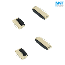 100 pcs Tipo Clamshell 6 p/7 p 1.0mm Pitch 2.0mm Altura FFC FPC Connector 2024 - compre barato