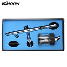 KKmoon 0.5mm 22cc Siphon Feed Dual-Action Airbrush Kit Set for Art Craft Painting Auto Paint Hobby Air Brush Nail 2024 - buy cheap