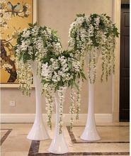 2pcs/lot Home Decor Simulation Artificial Silk Flowers Beautiful Wisteria Flowers Vine Christmas Ornaments For Party Wedding 2024 - buy cheap