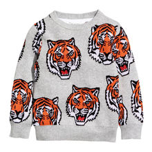 Jumping Meters Tiger Warm Baby Girls Boys Sweater shirt Kids Long Sleeve Tops 100% Cotton 2018 Brand  Winter Clothes Clothing 2024 - buy cheap