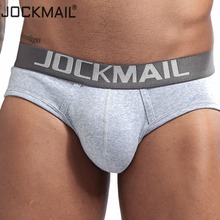JOCKMAIL New Brand Men Underwear Sexy Men Briefs Cotton Mens Slip Cueca Male Panties Underpants Briefs Gay Low waist breathable 2024 - buy cheap