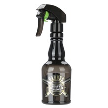 Spray de corte de cabelo, garrafa vazia para barbeiro, ferramentas para cabeleireiro, spray de água recarregável (preto) 2024 - compre barato