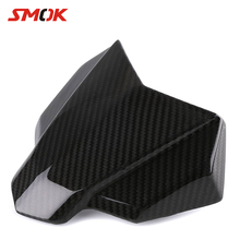 SMOK Motorcycle Carbon Fiber Windscreen Wind Deflector Windshield Panel Cover For Yamaha MT10 MT 10 MT-10 2016 2017 2018 2024 - buy cheap