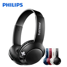 100% натуральная Philips SHB3075 беспроводная гарнитура с Bluetooth 4,1 наушники с регулятором громкости полимерный для Samsung Xiaomi смартфона 2024 - купить недорого