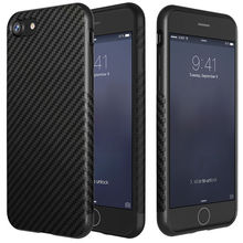 Мягкий чехол для Iphone X 8 5 5S Se 6 6s 7 плюс углеродного волокна Силиконовый гель чехол люкс прочная протектор Назад Бизнес Новый Для мужчин ТПУ 2024 - купить недорого