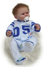 22 дюймов всего тела силиконовые возрождается мальчик игрушки куклы реалистичные мальчик Reborn lol куклы на день рождения Рождество bebe подарков Reborn bonecas 2024 - купить недорого