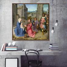 Home Decoration Print Canvas Art Wall Pictures For Living Room Poster Canvas Printings Square Paintings Danish  Gerard David 2024 - buy cheap