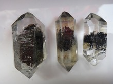 3 AA Редкий черный кристалл кварца алмаз херкимера грубый образец 2024 - купить недорого