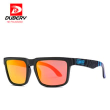 DUBERY Square Polarized Sunglasses UV Protection Outdoor Men's Driving Shades Male Sun Glasses For Men Brand Designer Oculos New 2024 - buy cheap