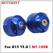 MOTORIST For YAMAHA YZF R15 V3.0 2017 2018 CNC Motorcycle Rear wheel Axle Slider shock absorber Falling Protection 2024 - buy cheap