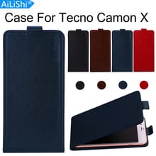 AiLiShi Case For Tecno Camon X Luxury Up And Down Flip Camon X Tecno PU Leather Case Exclusive 100% Phone Cover Skin+Tracking 2024 - buy cheap