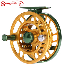 Sougayilang Fly Fishing Reel Light Weight 5/6WT Fly Reel Large Arbor Aluminum Fly Fishing Reel Hand-Changed Fishing Reel 2024 - buy cheap