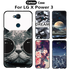 JURCHEN Phone Case For LG X Power 3 Silicone Case Cute 3D Cartoon Back Cover For LG X Power 3 Case For LG X Power3 Xpower 3 Case 2024 - buy cheap