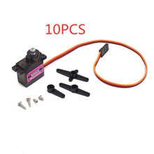 10 set/lot MG90S 9g Metal Gear Upgraded SG90 Digital Micro Servos for Smart Vehicle Helicopter Boart Car 2024 - buy cheap