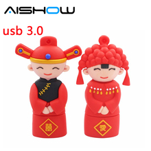 Usb Cartoon  USB 3.0 4gb 8gb 16gb 32gb pen drive Wedding usb flash drive  pendrive bulk gadgets  cute gift 2024 - buy cheap