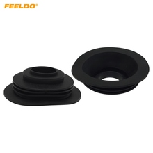 FEELDO 10Pcs Waterproof Universal Car HID LED Headlight 33mm/70mm Dustproof Cover Rubber Sealing Cap Headlamp Covers 2024 - buy cheap